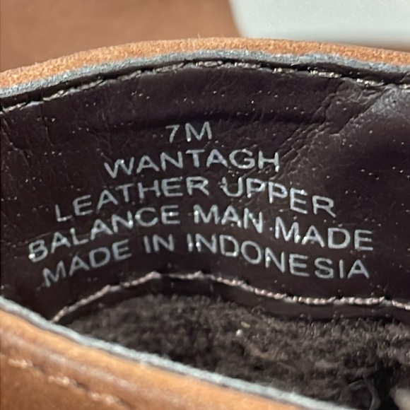 Steve Madden Cognac Wantagh Leather Ankle Booties - Picture 8 of 14